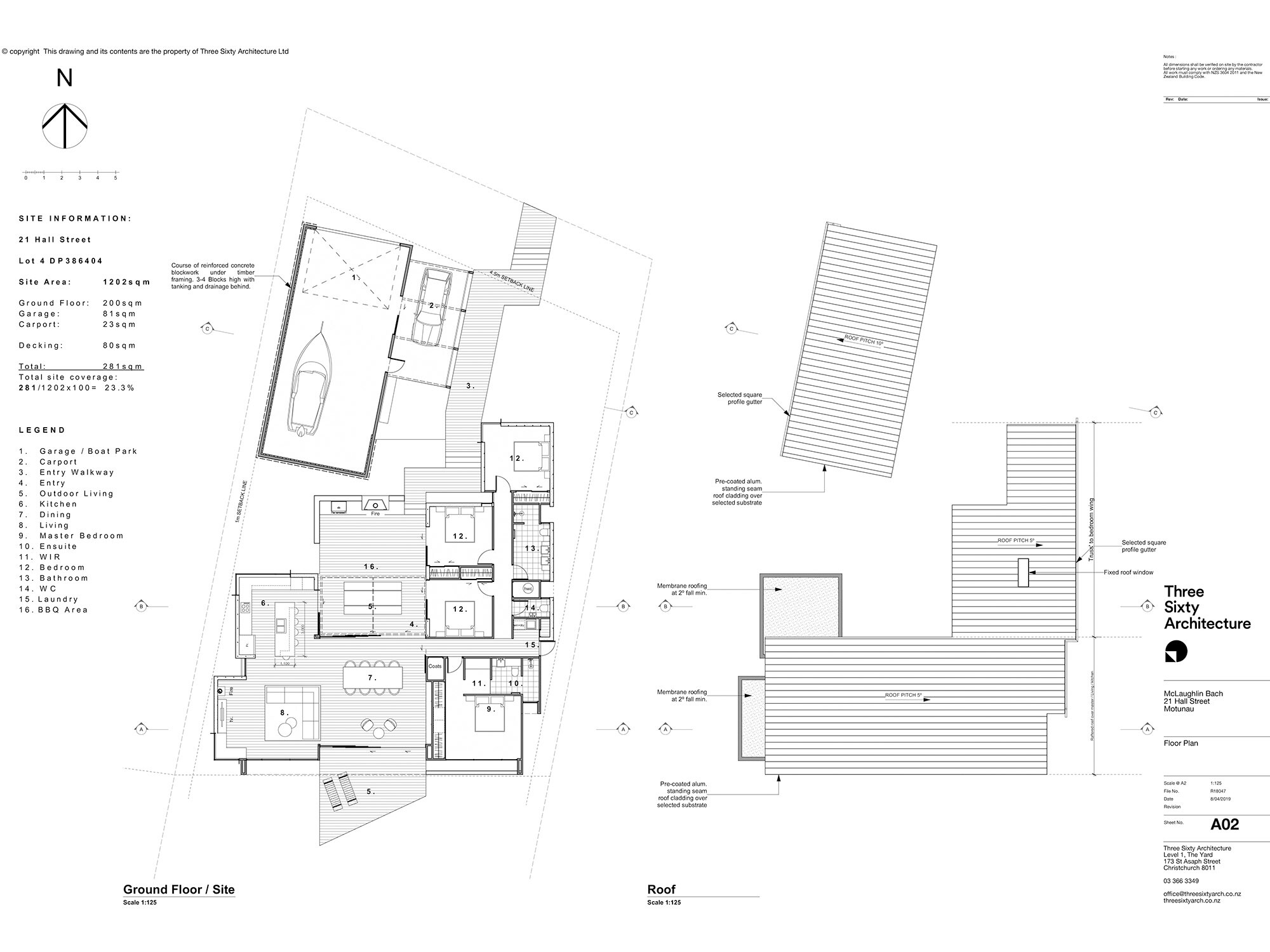 Detaillierter Raumplan des Wochenendhauses.