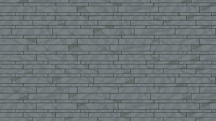 Schéma de pose du Siding.X PREFA variante 2 (couleur gris souris)