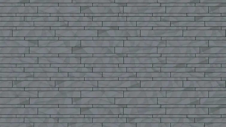 Schéma de pose du Siding.X PREFA variante 2 (couleur gris souris)