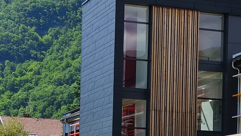 Rénovation de l'école élémentaire de St-Jeoire grâce aux Siding.X PREFA