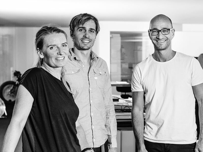 Die Architekten Kathrin Aste und Frank Ludin
